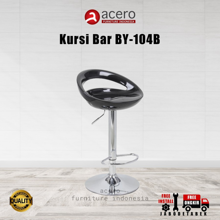 Kursi Bar Kursi Minibar Bar Stool Kursi Cafe Murah BY 104 Acero